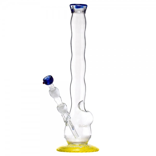 Boost | Wave Glass Bong -H:42cm- Ø:50mm- Socket:18.8mm- WT:5mm (circa)