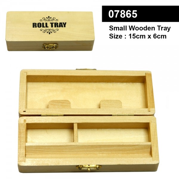 Roll Box | Small Wooden Roll Box-15cm x 6cm