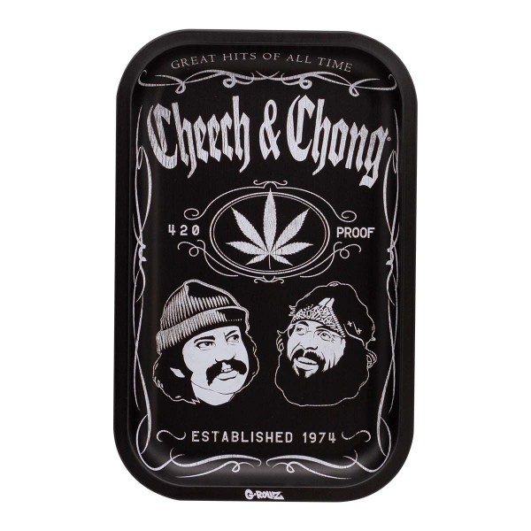 G-Rollz | Cheech &amp; Chong &#039;Greatest Hits&#039; Medium Tray 17.5 x 27.5cm