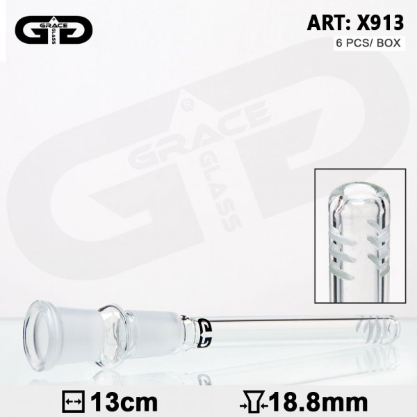 Grace Glass | Slit Diffuser- H:13cm - SG:18.8mm - 6pcs in a display
