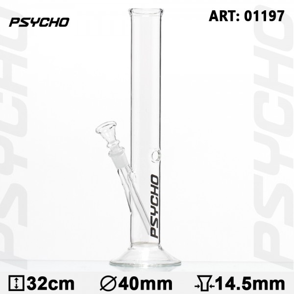 Psycho Glass Bong - H:32cm- Ø:40mm