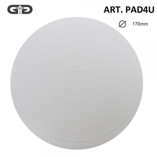 GG | Small silicon Pad - Underlay for s- WHITE- Ø:170mm-single piece