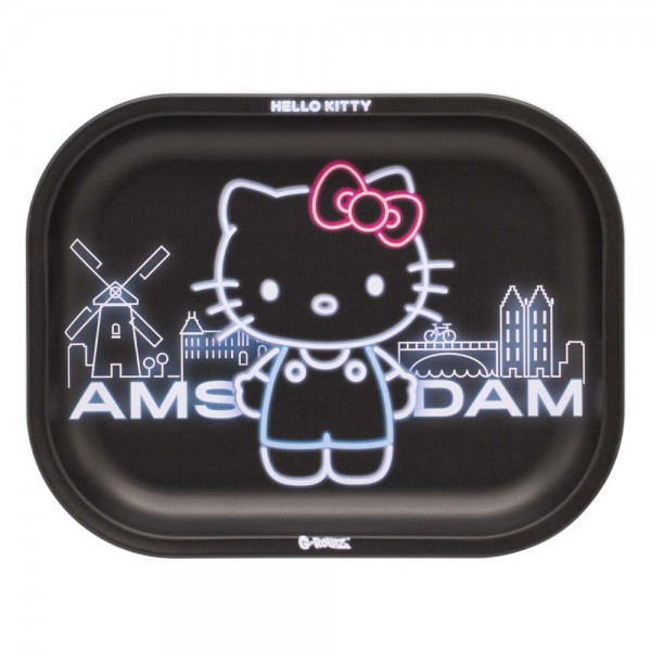 G-ROLLZ | Hello Kitty(TM) &#039;Neon Amsterdam&#039; Plateau 18x14 cm