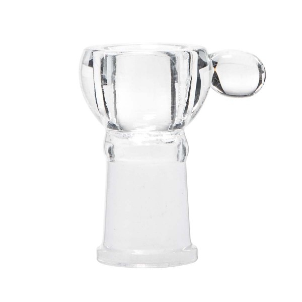 GG | Glass Bowl with a female socket and a glass bead - SG:18.8 mm -inbuilt glass screen