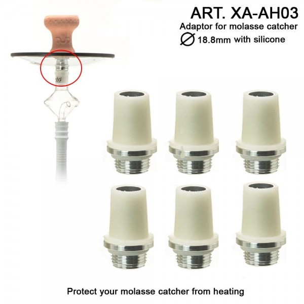 DUD Shisha | Metal Adapter for Molasse Catcher -6pcs per package