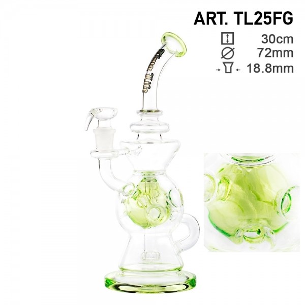 Thug Life | Recycler Series Green - H:30cm - SG:18.8mm - Ø:72mm