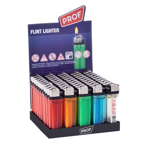 Prof | Transparent Barcode Lighter (50pcs/display)