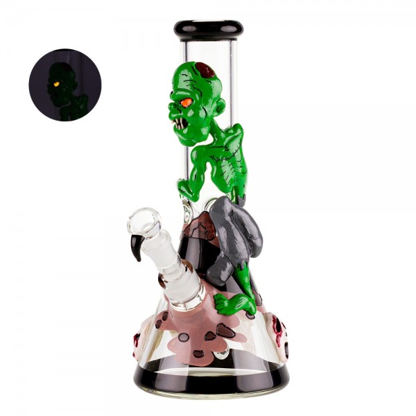 Amsterdam | Zombie Glass bong - H:31cm - Ø:18.8mm - S:36mm