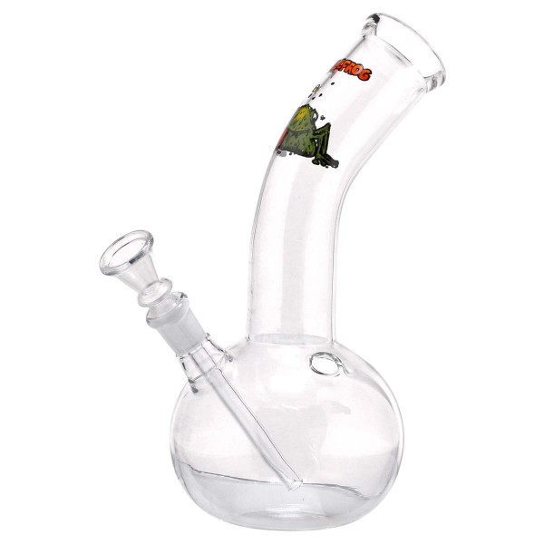 Bullfrog | Bong en verre - H:23cm - Ø:40mm - Socket:14.5mm