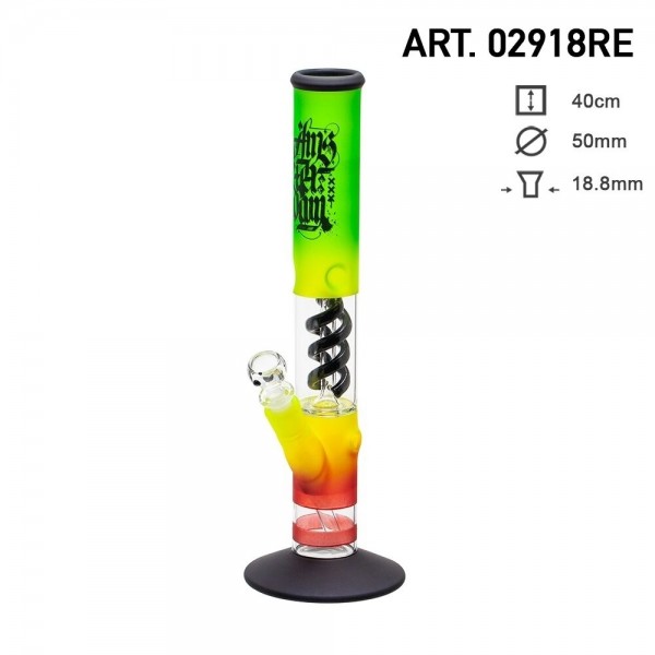 Amsterdam | Bong Verre - H:40cm-Ø:50mm-SG:18.8mm-ice noches