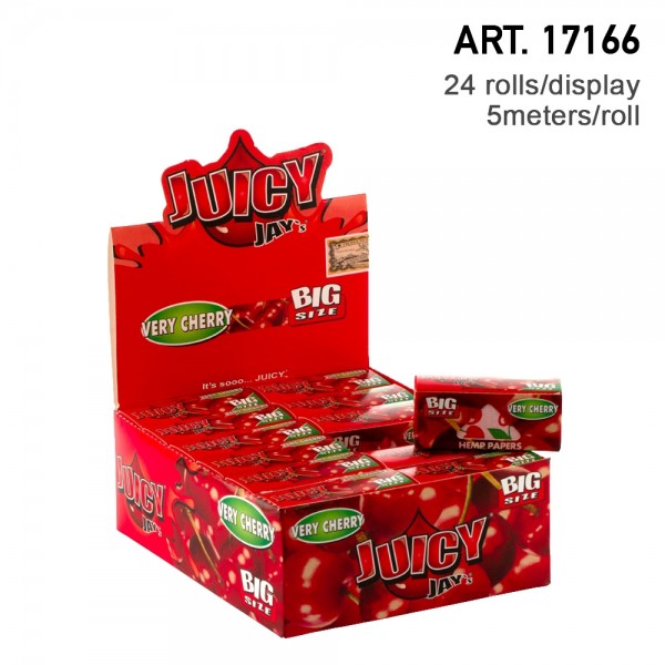 Juicy Jay's | Very Cherry flavored Roll 5m - 24pcs in a display