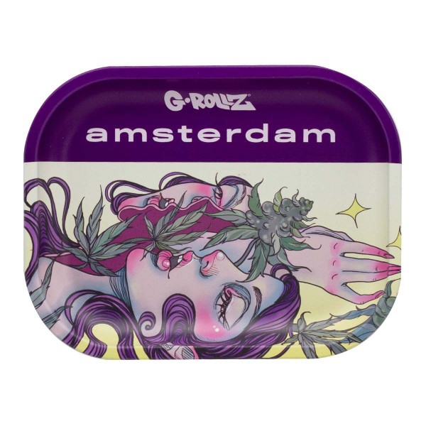 G-Rollz | &#039;Purple Prayer&#039; Small Tray 14 x 18cm