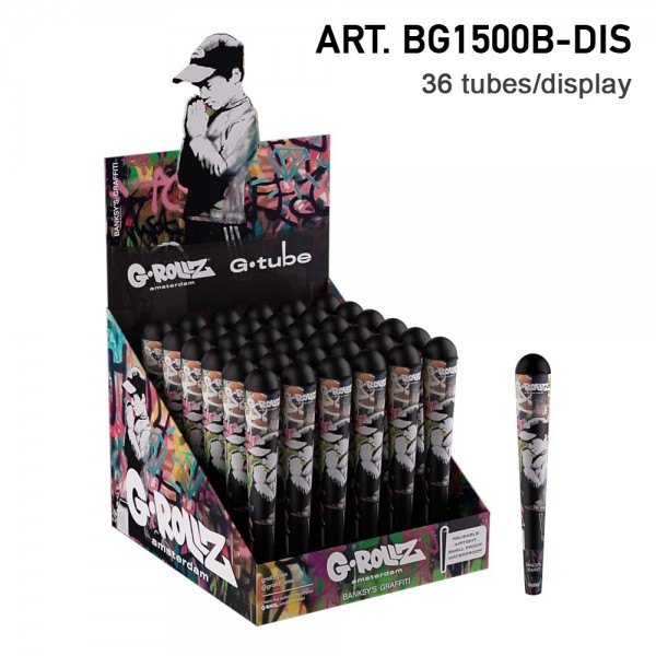 G-Tube | Banksy&#039;s Graffiti - Church Of Graffiti -36pcs Cone Holders in Display