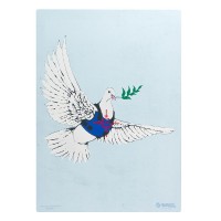 Vorschau: G-Rollz | Banksy's Graffiti - BULLETPROOF DOVE Canvas (32x45x2cm) Vorschau: G-Rollz | Banksy's Graffiti - BULLETPROOF DOVE Canvas (32x45x2cm)