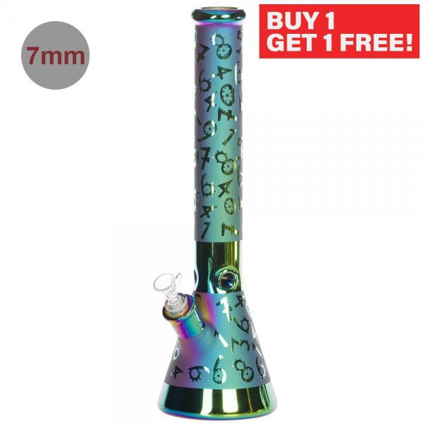 Amsterdam | Limited Edition Mixed Electro Coat Designs - H:42cm - Ø:50mm SG:18.8mm - 7mm thickness