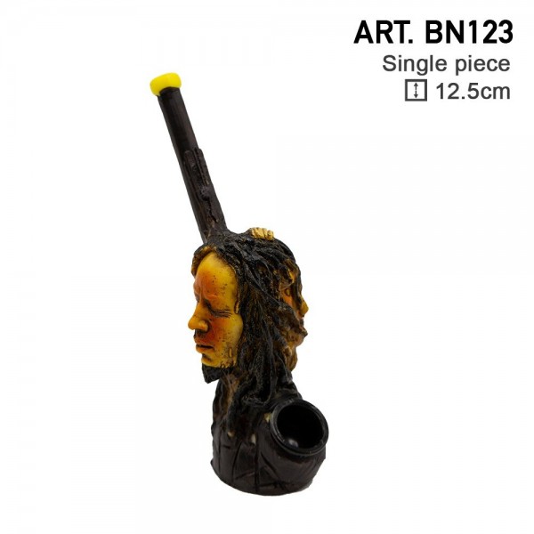 Amsterdam | Double Face Pipe L:12,5cm with the pipe hole of 3mm