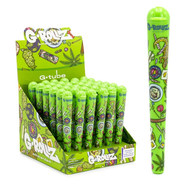 G-Tube | Amsterdam Picnic Porta Conos Verdes 36pcs in Display