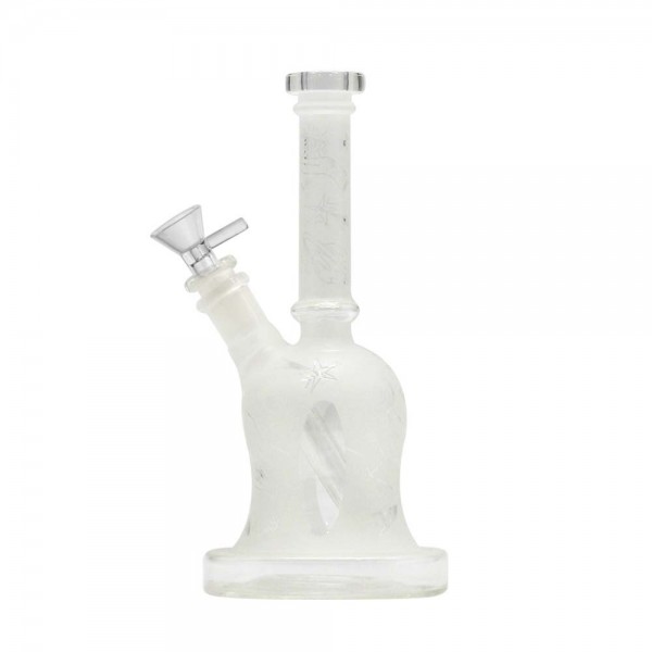 Amsterdam | Limited Edition Round Base Bongs Clear - H:22cm - SG:14.5mm
