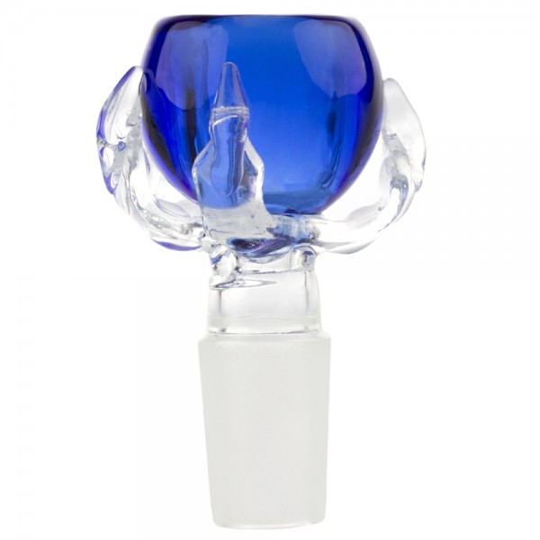 Grace Glass | Bowl Dragon Paw- Blue - SG:18.8mm - 12pcs in a display