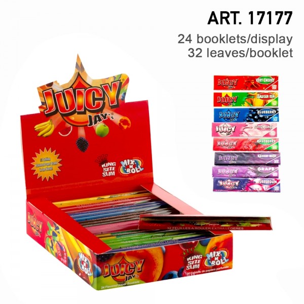 Juicy Jay's | Mixed Flavours KS Slim 24pcs/box