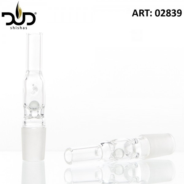DUD Shisha | Glass connector for glass hookah SS1001- SG:18.8mm - Ice noches 2 pcs in one pack