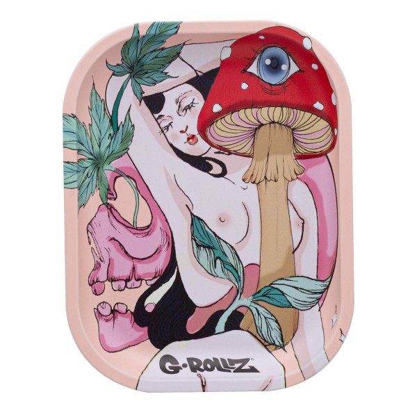 G-Rollz | &#039;Mushroom Lover&#039; Small Tray 14 x 18cm