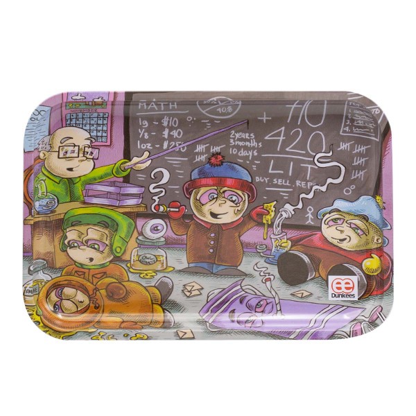 Dunkees | Life Lessons Big Rolling Tray 20 x 30cm