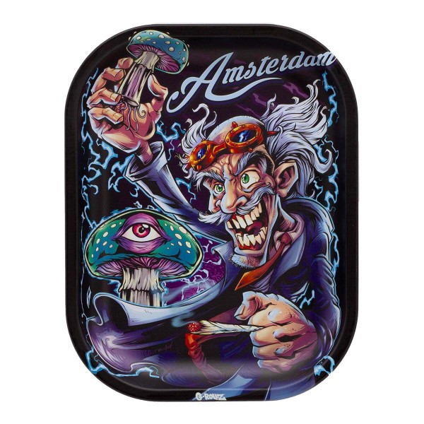 G-Rollz | &#039;Amsterdam Mad Scientist&#039; Small Tray 14x18 cm