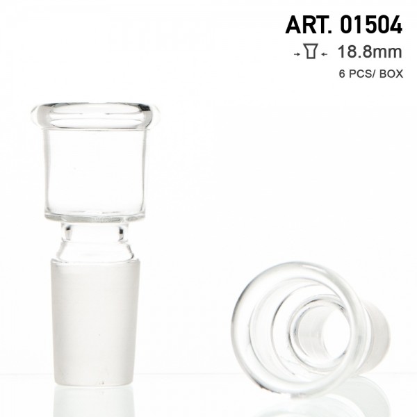 Amsterdam | Glass Bowl - SG:18.8mm with Small Hole - 6pcs per box