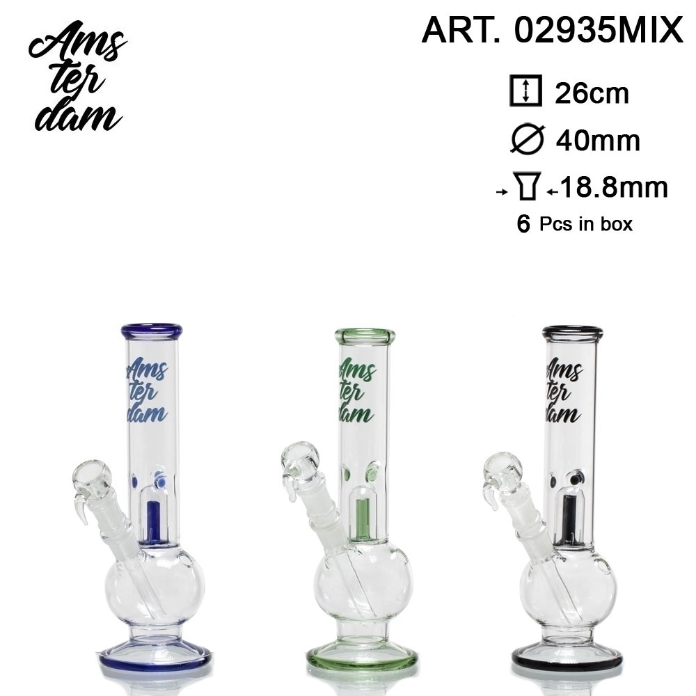 Glass Bong Weed Straight 45cm Bongs at Holland's High - Schneller und  diskreter Versand!