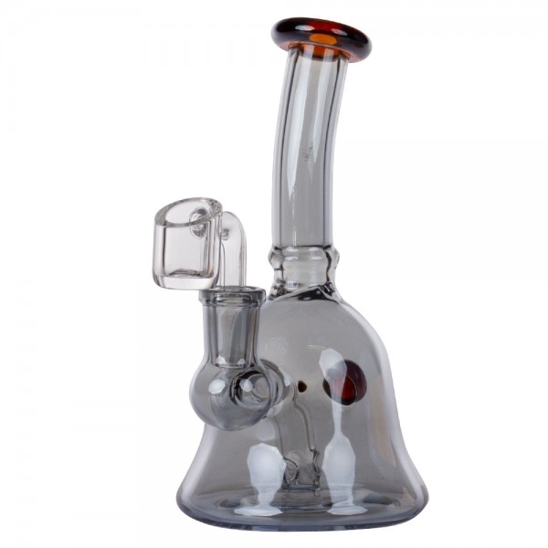 Amsterdam | Limited Edition Clear Bubbler - H:16cm - SG:14.5mm - 4mm thickness