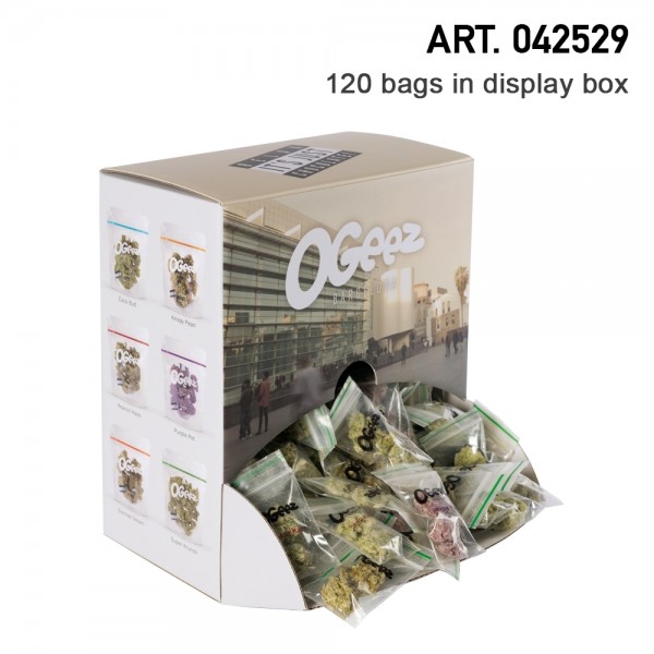 Ogeez Krunchbox 120 Bags Hemp Chocolade