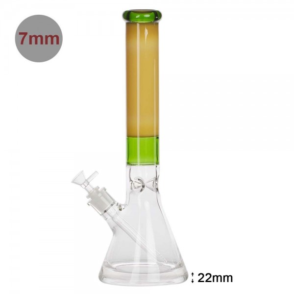 Amsterdam | Limited Edition Heavy Beaker Series - H:40cm - Ø:50mm SG:18.8mm - 7mm thickness