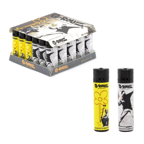 G-Rollz | Banksy's Graffiti Lighters 30pcs in Display