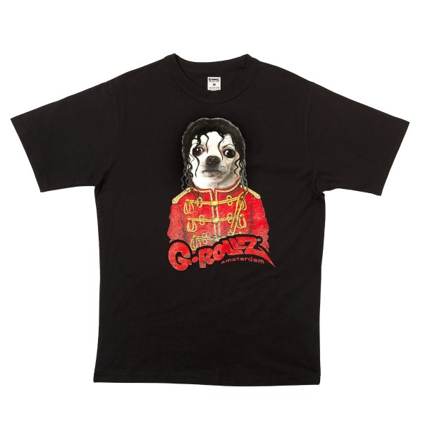 G-Rollz | 'Pop' - T-shirt noir XXXL