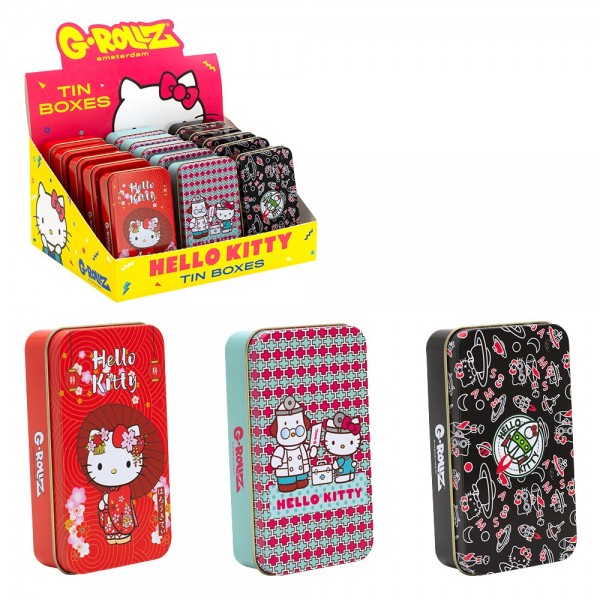 G-ROLLZ | Hello Kitty(TM) - Medium Storage Boxes Set 3 15pcs, 11.5cm x 6.5cm x 2.3cm