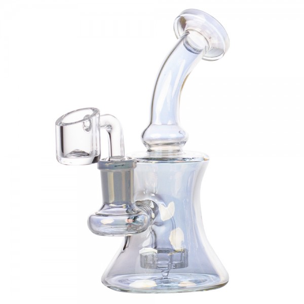 Amsterdam | Limited Edition Light Black Bubbler - H:15cm - SG:14.5mm - 4mm thickness