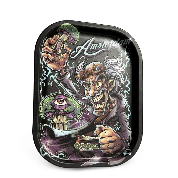 G-Rollz | 'Amsterdam Mad Scientist' Small Tray 14x18 cm