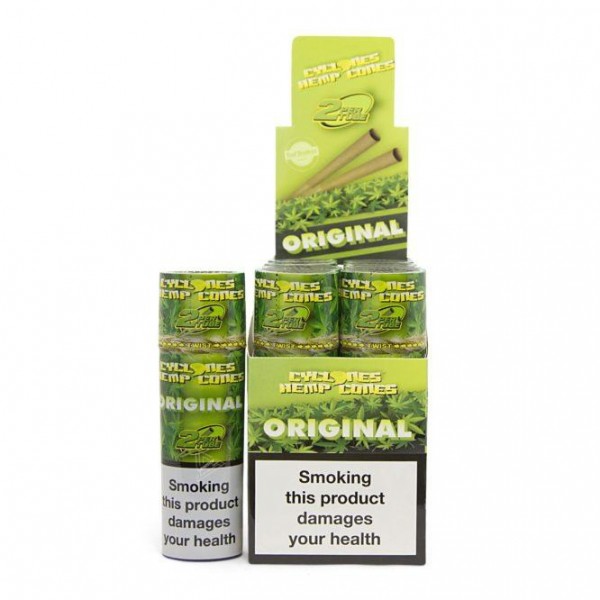 CYCLONE | 2x Hemp Cones - Original (12 x 2)
