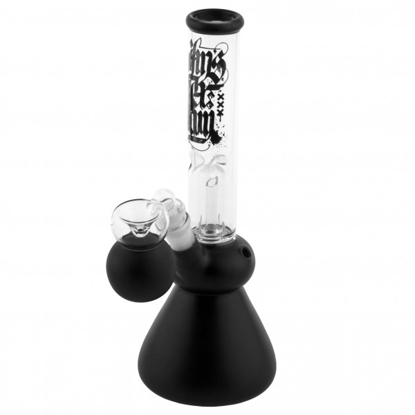Amsterdam | Bong Glass Leaf - H: 30cm Ø: 40mm S: 19.14mm