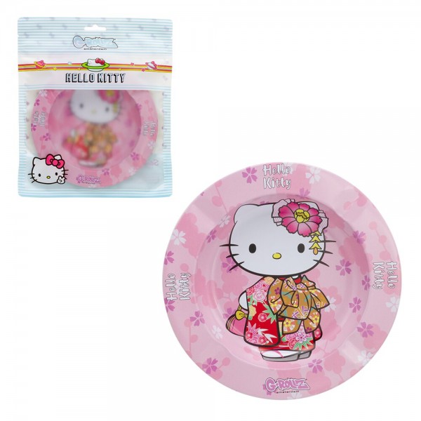 G-Rollz | Hello Kitty &#039;Kimono Pink&#039; Ashtray - Dia: 13.5cm - 10pcs in Display