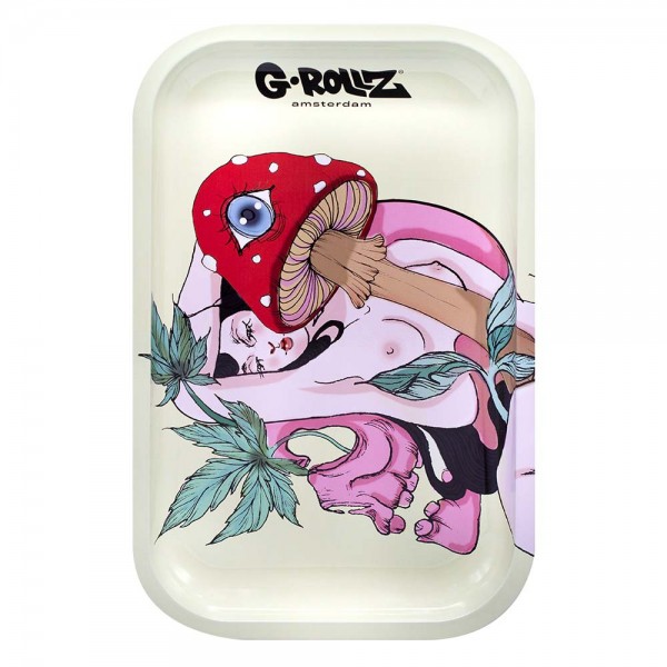 G-ROLLZ | 'Mushroom Lover' Medium Tray 27.5 x 17.5 cm