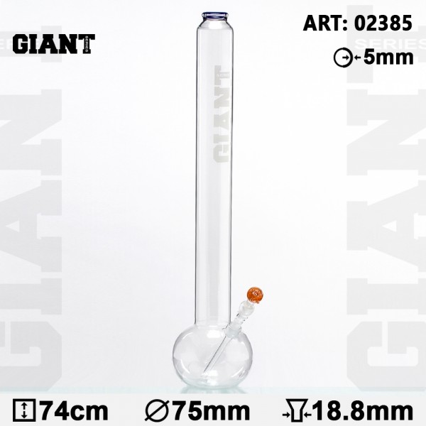 Giant | Bouncer Glass Bong -H:74cm - Ø:75mm- Socket:18.8mm