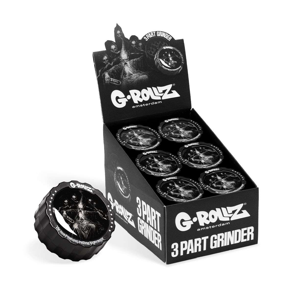 リロード3枚セット グリーヴァthe Muzzle gulu gulu G-Rollz | 3-Part Grinder 53mm \\\\