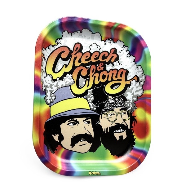 G-Rollz | Cheech &amp; Chong 'Trippy' Small Tray 14 x 18cm