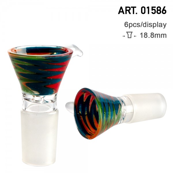 Amsterdam | Abstract - Mixed Colors - SG:18.8mm - 6 pcs in display