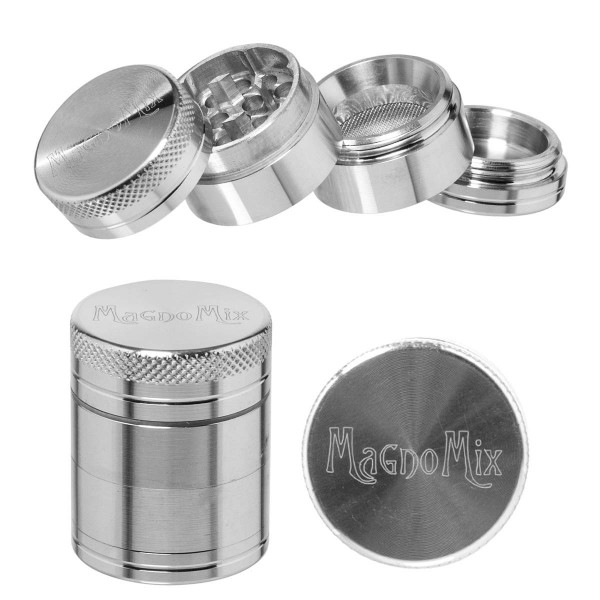 Magno Mix | Grinder- 4part - Ø:30mm - Silver