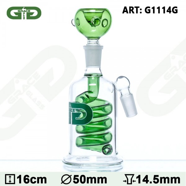 Grace Glass | OG Series | Spiral Perc - SG:14.5mm