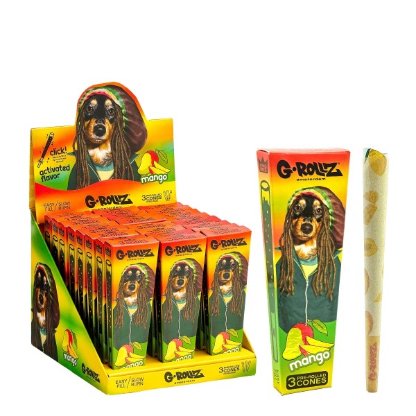 G-Rollz | Pets 'Mango' 3 Pop Cones (24 Pack Display)
