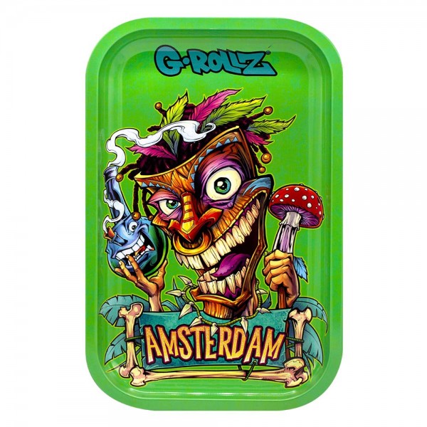 G-ROLLZ | 'Tiki Amsterdam' Medium Tray 17.5 x 27.5 cm